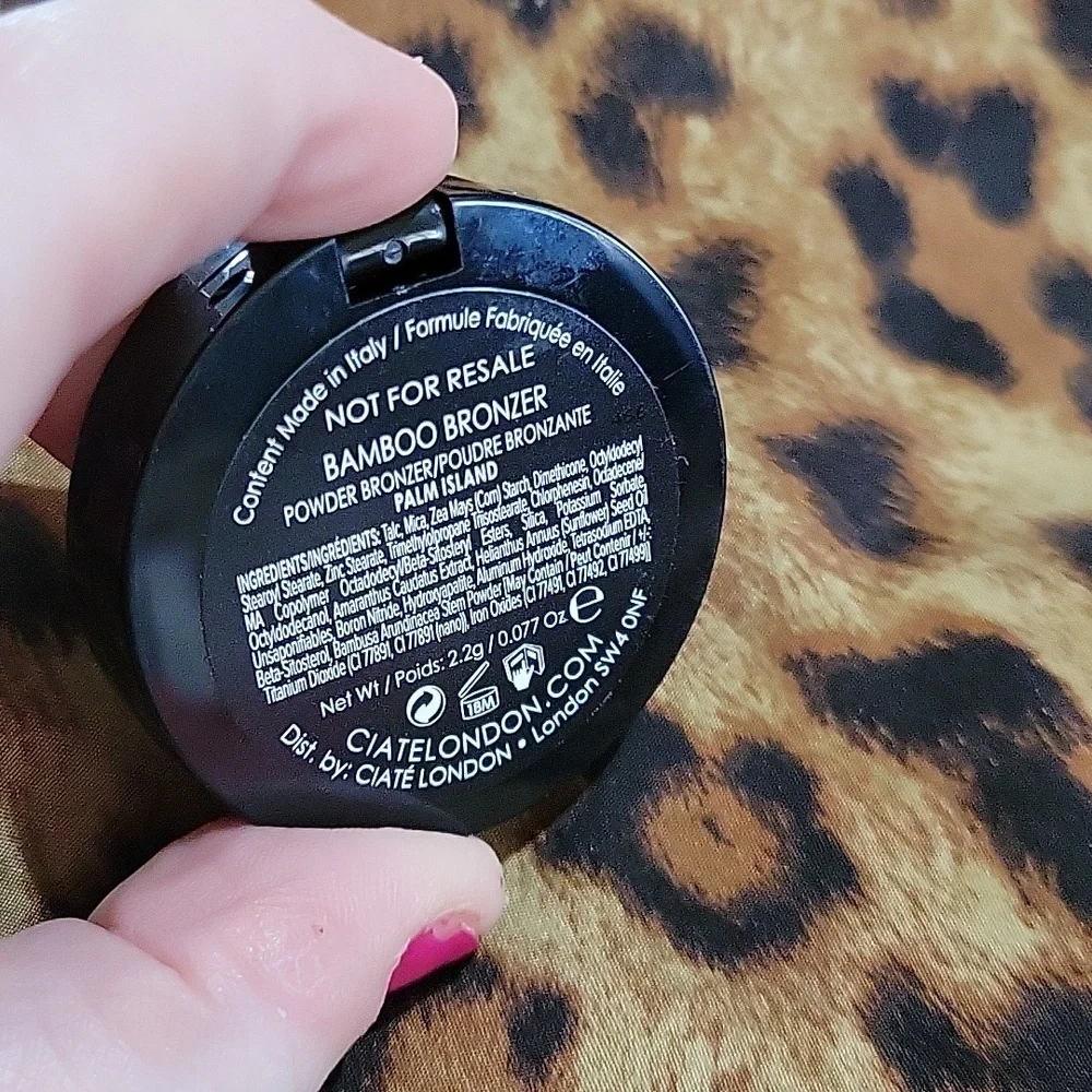 😁 CIATE BAMBOO BRONZER